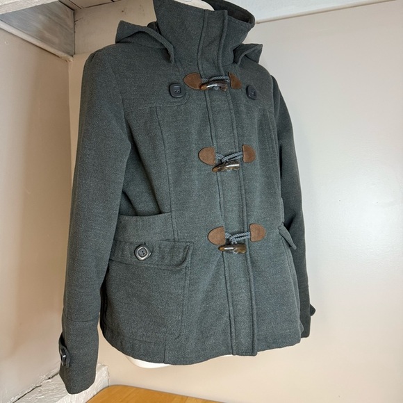 Hydraulic the blue Jean Large size coat Women’s Gray - Picture 3 of 10